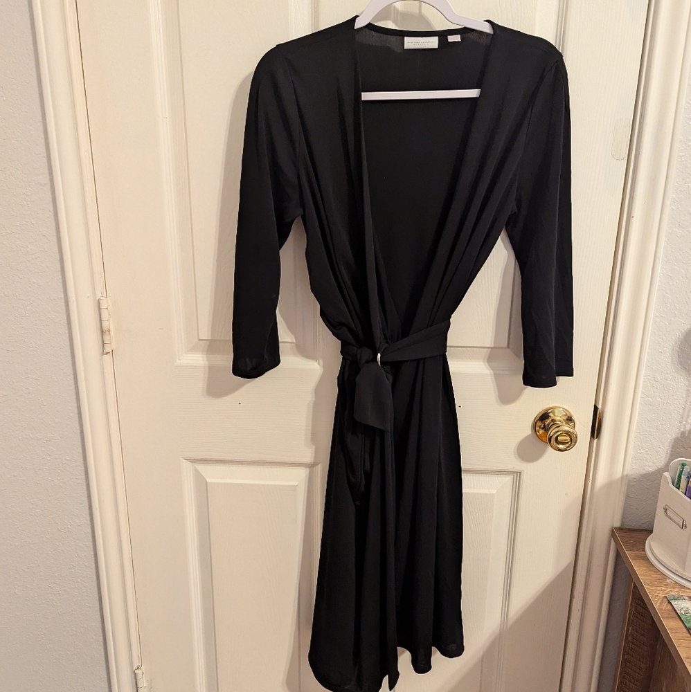 3/$15🧡 New York & Company Stretch Women's Black Dress - Picture 2 of 11